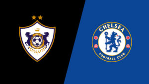 Team Logos of Qarabag vs Chelsea