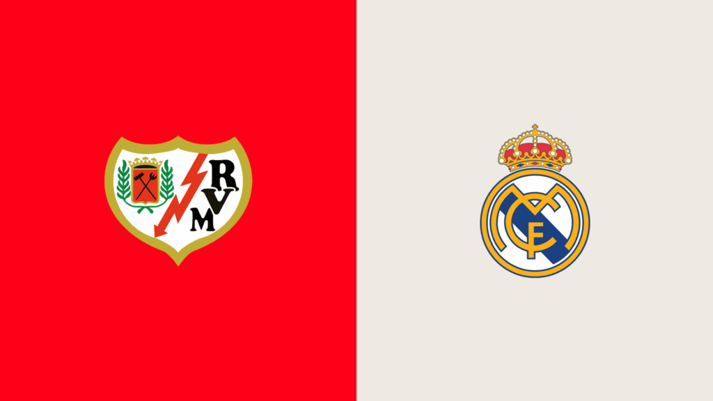 Team Logos of Rayo Vallecano vs Real Madrid