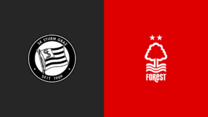 Team Logos of Sturm Graz vs Nottingham Forest