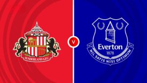 Team Logos of Sunderland vs Everton