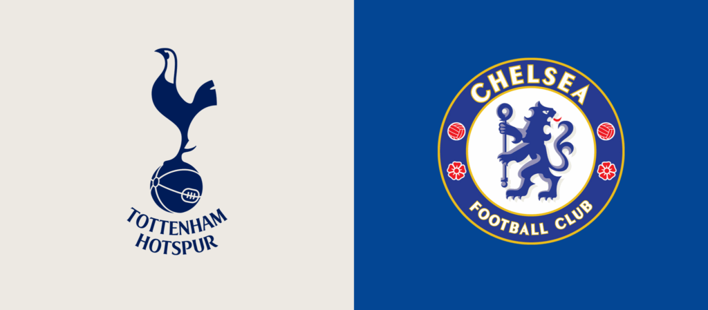 Team Logos of Tottenham Hotspur vs Chelsea 2025