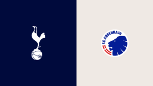 Team Logos of Tottenham Hotspur vs FC Copenhagen