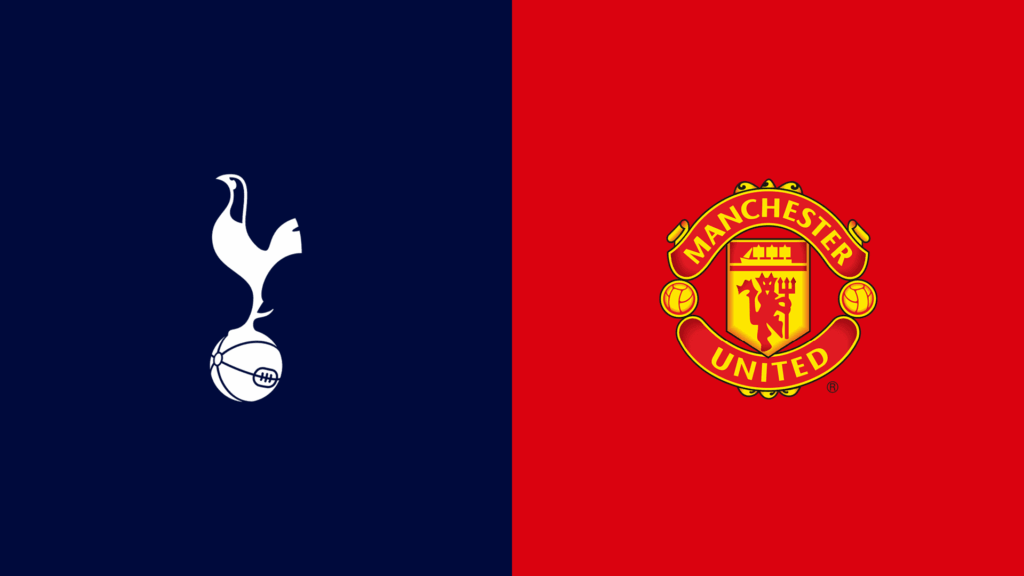 Team Logos of Tottenham Hotspur vs Manchester United
