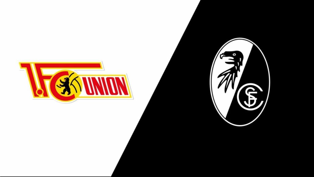 Team Logos of Union Berlin vs Freiburg