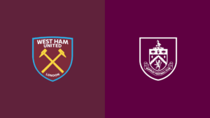 Team Logos of West Ham United vs Burnley