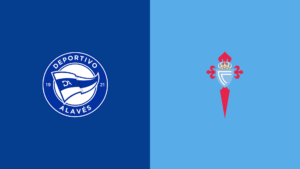 Team Logos of Alaves vs Celta Vigo