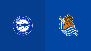 Team Logos of Alaves vs Real Sociedad