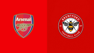Team Logos of Arsenal vs Brentford