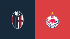 Team Logos of Bologna vs Salzburg