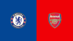 Team Logos of Chelsea vs Arsenal