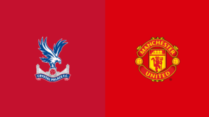 Team Logos of Crystal Palace vs Manchester United