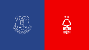 Team Logos of Everton vs Nottingham Forest
