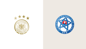 Team Logos of Germany vs Slovakia