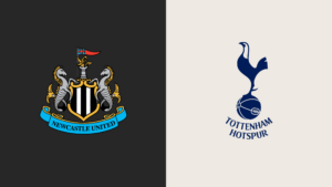 Team Logos of Newcastle United vs Tottenham Hotspur 2025