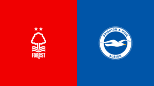 Team Logos of Nottingham Forest vs Brighton