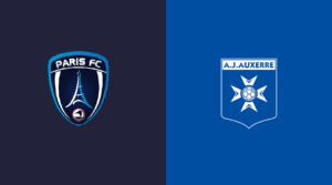 Team Logos of Paris FC vs Auxerre