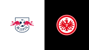 Team Logos of RB Leipzig vs Eintracht Frankfurt