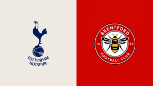 Team Logos of Tottenham Hotspur vs Brentford