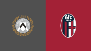 Team Logos of Udinese vs Bologna