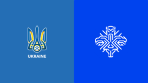Team Logos of Ukraine vs Iceland