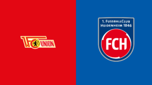Team Logos of Union Berlin vs Heidenheim