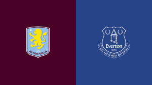 Team Logos of Aston Villa vs Everton