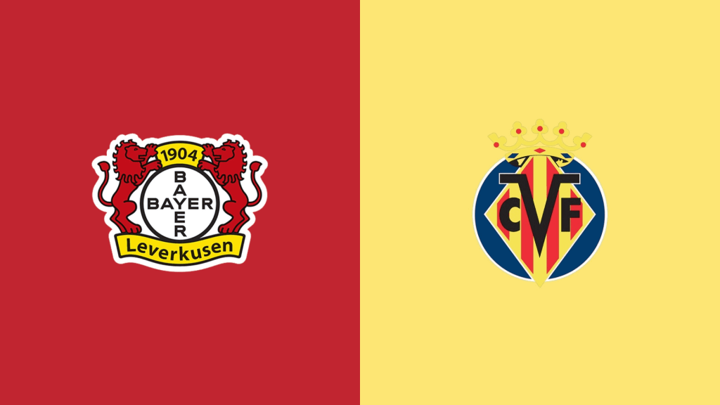Team Logos of Bayer Leverkusen vs Villarreal