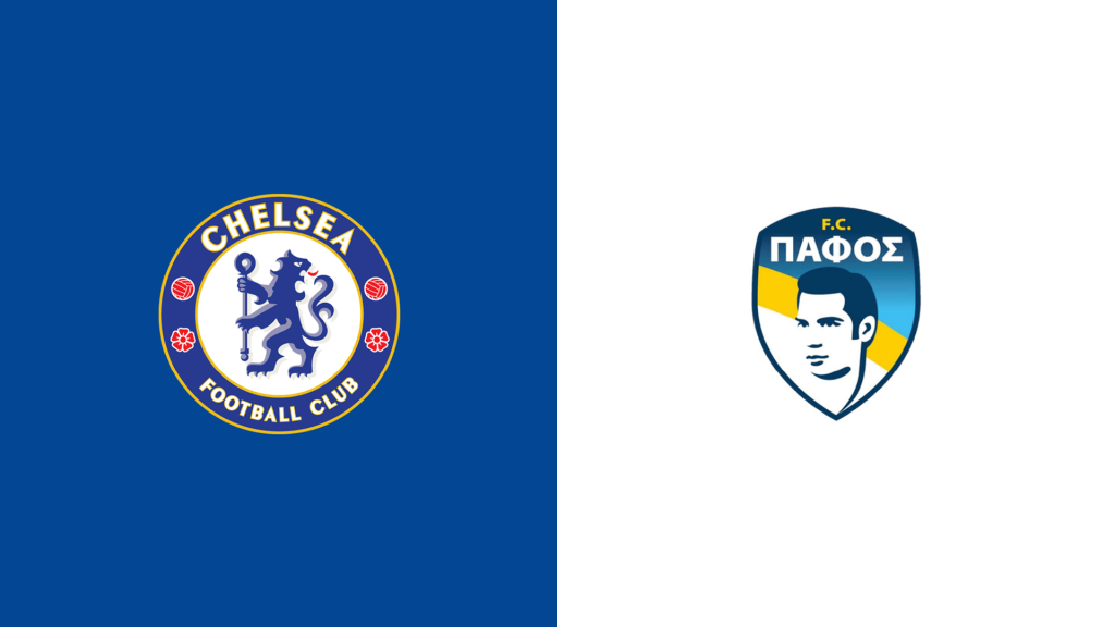 Team Logos of Chelsea vs Pafos