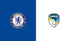 Team Logos of Chelsea vs Pafos