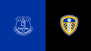 Team Logos of Everton vs Leeds United