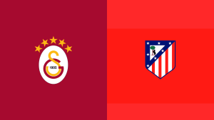 Team Logos of Galatasaray vs Atletico Madrid