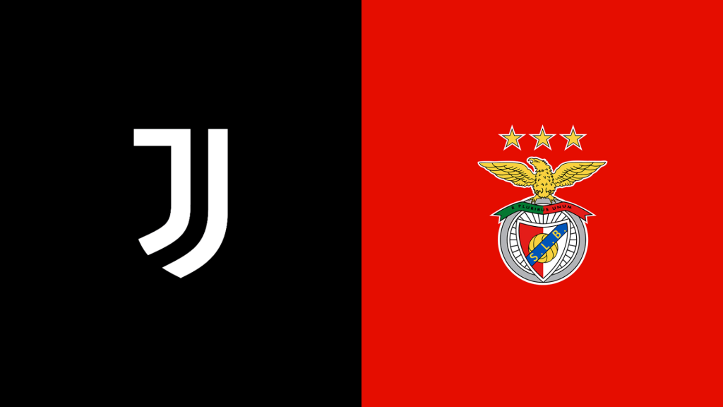 Team Logos of Juventus vs Benfica