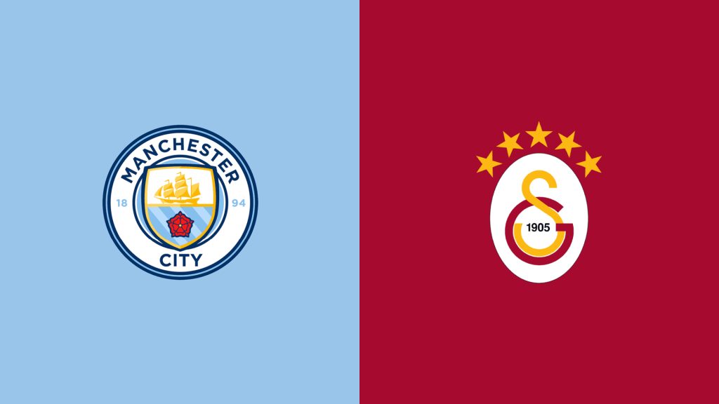 Team Logos of Manchester City vs Galatasaray