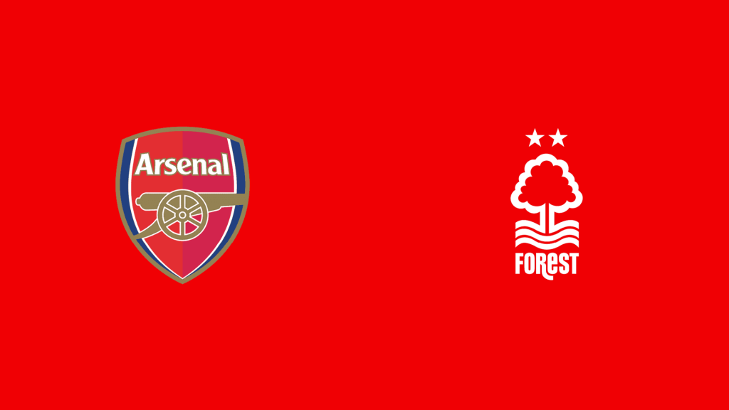 Team Logos of Nottingham Forest vs Arsenal