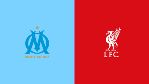 Team Logos of Olympique Marseille vs Liverpool