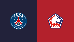 Team Logos of PSG vs Lille