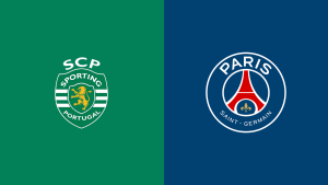 Team Logos of Sporting CP vs PSG