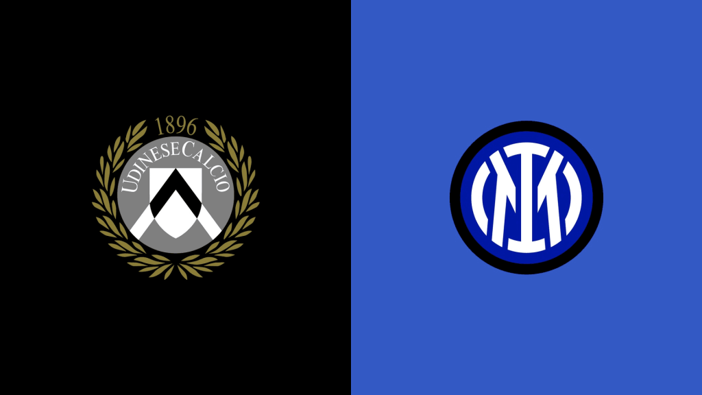 Team Logos of Udinese vs Inter