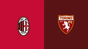 Team Logos of AC Milan vs Torino