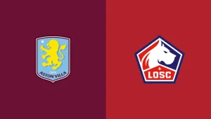 Team Logos of Aston Villa vs Lille