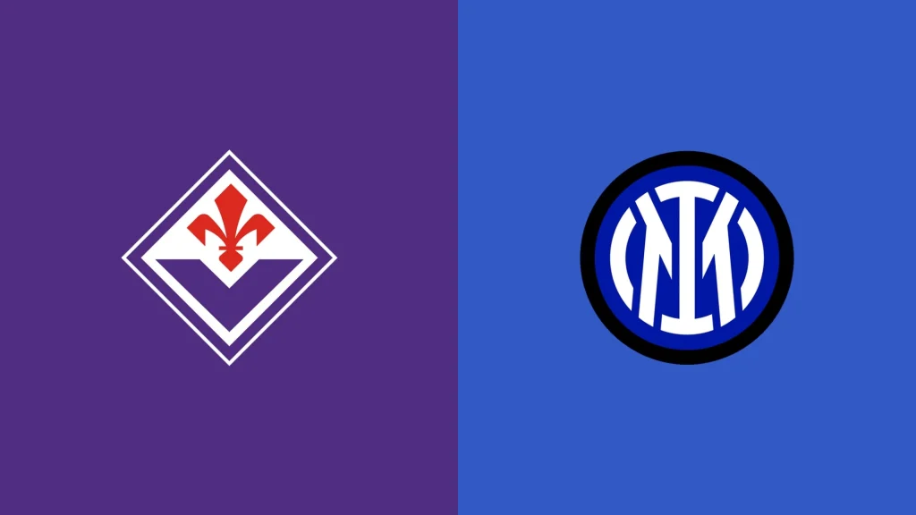 Team Logos of Fiorentina vs Inter Milan