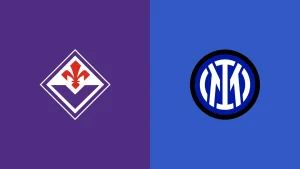 Team Logos of Fiorentina vs Inter Milan