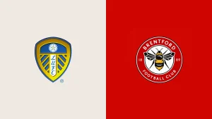 Team Logos of Leeds United vs Brentford