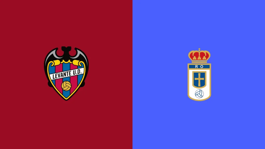 Team Logos of Levante vs Real Oviedo
