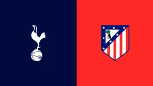 Team Logos of Tottenham Hotspur vs Atletico Madrid
