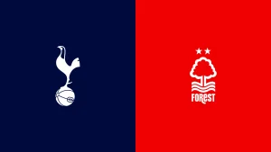 Team Logos of Tottenham Hotspur vs Nottingham Forest