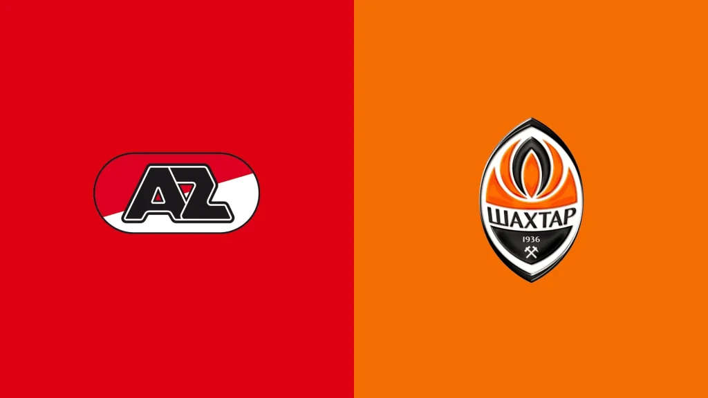 Team Logos of AZ Alkmaar vs Shakhtar Donetsk