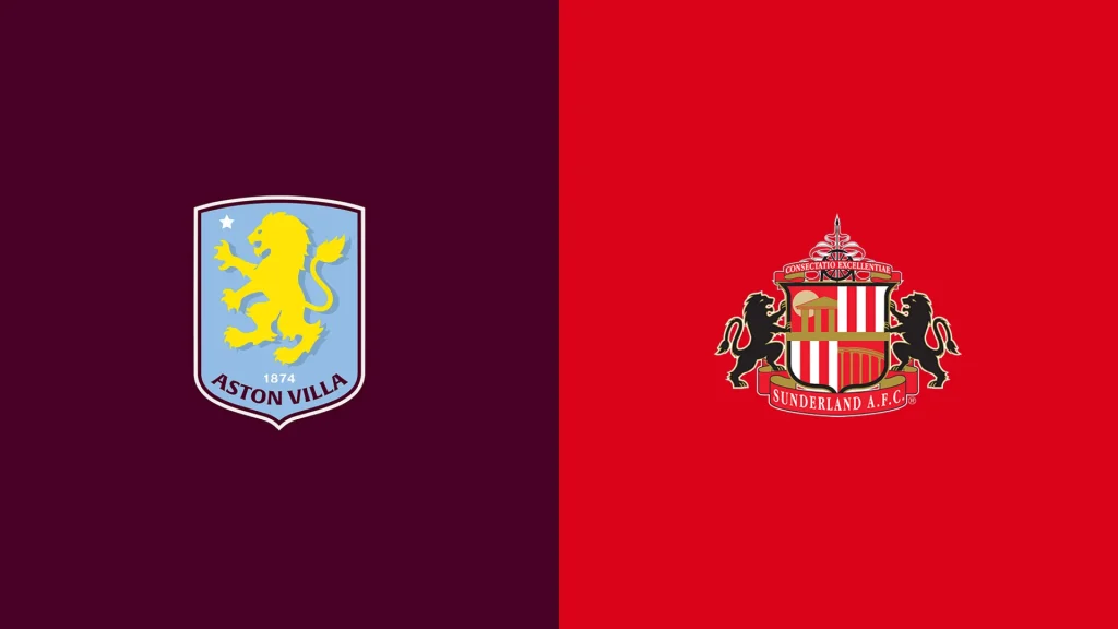 Team Logos of Aston Villa vs Sunderland