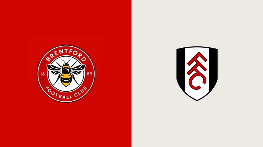 Team Logos of Brentford vs Fulham