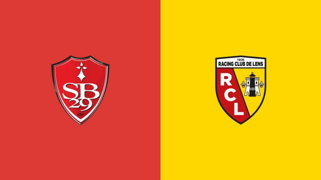 Team Logos of Brest vs Lens